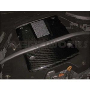 AeroworkS Cover Engine Type II Style Carbon Nissan 350Z Facelift