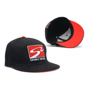 Skunk2 Cap Racetrack S/M Black Red