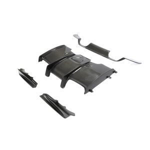 CarbonWorks Rear Diffuser PSM Style Carbon BMW 3-serie,4-serie