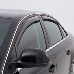 Climair Front Side Window Visor 4-Doors Dark Plastic BMW 5-serie