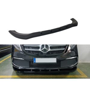 Motordrome Front Bumper Lip Black ABS Plastic Mercedes V-Class Facelift