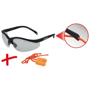 KS tools Safety glasses With Ear Plugs