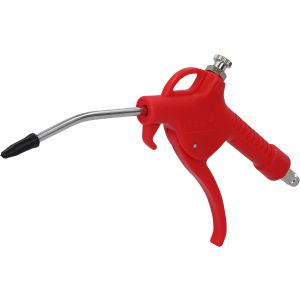KS tools Air Blow Gun With Flow Regulator Red Plastic