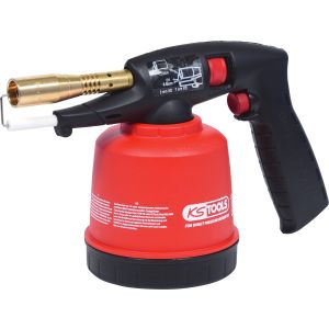 KS tools Burner with piezo ignition Red Plastic