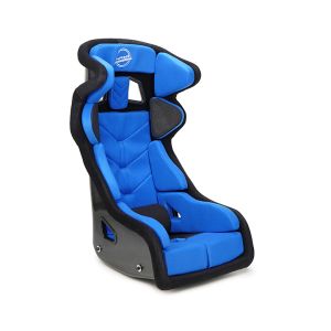 NRG Innovations Bucket Seat Competition Thick Cushion Blue Carbon