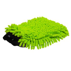 Gecko Wash Mitt 2 in 1 Green Microfiber