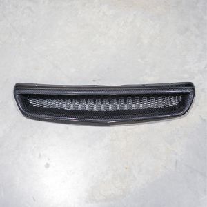 CarbonWorks Grill Type R Style SECOND CHANCE Carbon Honda Civic Facelift 1999-2001 Phase 2