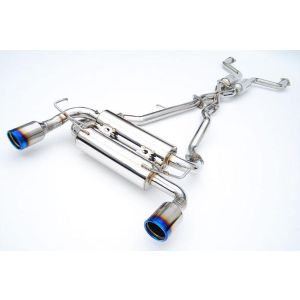 Invidia Cat-back System Gemini Burnt Titanium Tip 63.5mm Stainless Steel Nissan 370Z