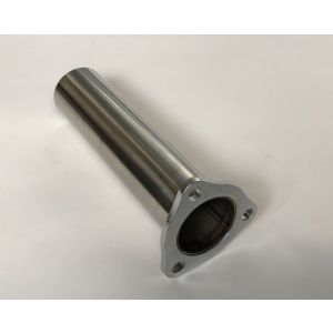 SRS Exhaust Flange With Pipe 60.5mm Stainless Steel