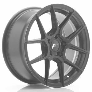 JR-Wheels JR30 Wheels 18 Inch 8.5J ET20-45 Custom PCD Flow Form Black Machined Tinted Face