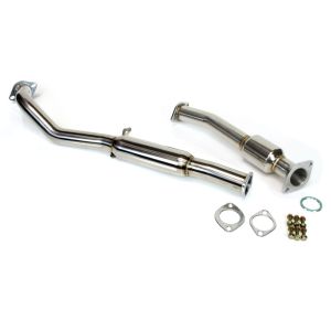 M2 Motorsport Mid-pipe Polished 63.5mm Stainless Steel Mazda MX-5