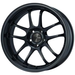 Enkei PF01EVO Wheels 17 Inch 9.5J ET22 5x114.3 Flat Black