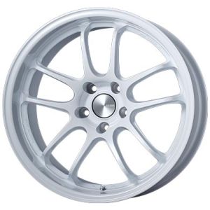 Enkei PF01EVO Wheels 17 Inch 9.5J ET0 5x114.3 Flat White