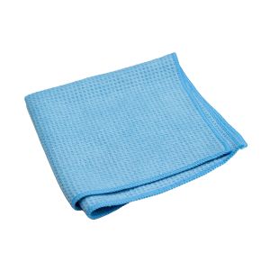 Diamond Detailing Window Cloth Blue Microfiber