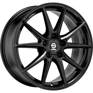 Sparco DRS Wheels 17 Inch 7.5J ET35 5x100 Gloss Black