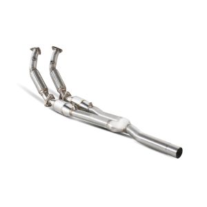 Scorpion Exhausts Sports Catalyst Twin High Flow 63.5mm Stainless Steel Volkswagen Golf