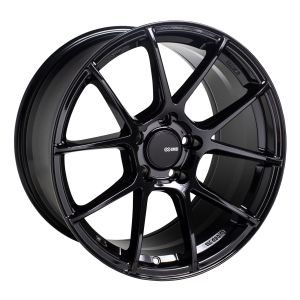 Enkei TS-V Wheels 18 Inch 8.5J ET25 5x114.3 Gloss Black