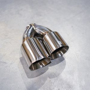 SK-Import Exhaust Tip SECOND CHANCE 63mm Stainless Steel