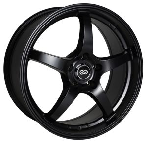 Enkei VR5 Wheels 15 Inch 6.5J ET38 5x114.3 Flat Black
