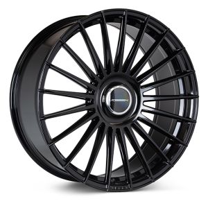 Vossen Wheels HF-8 Hybrid Forged Series Wheels 22 Inch 9.5J ET10-36 Custom PCD Deep Concave Flow Form Gloss Black