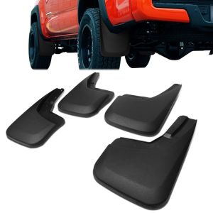 SK-Import Front and Rear Mudflaps Black ABS Plastic Chevrolet Silverado
