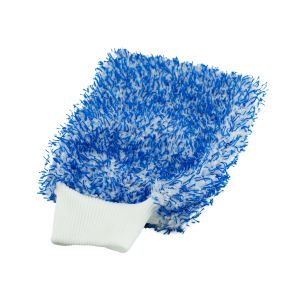 Diamond Detailing Wash Mitt Waterless Washing'' Blue Microfiber