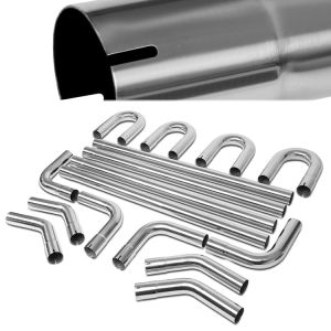SK-Import Universal Exhaust Pipe Set 57mm Stainless Steel