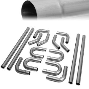 SK-Import Universal Exhaust Pipe Set 63.5mm Stainless Steel