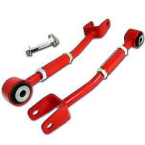 SK-Import Rear Camber Kit Adjustable Red Steel Nissan 350Z