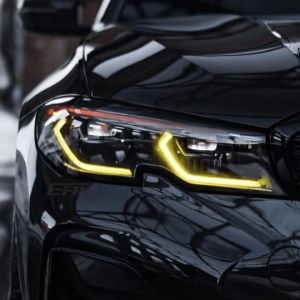 SK-Import Front Daytime Running Lights LED Yellow BMW 3-serie