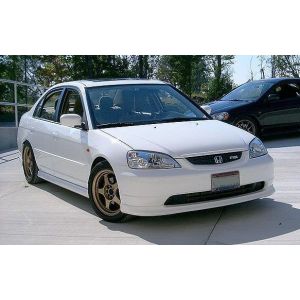 ABS Dynamics Side Skirts Type R Style Black ABS Plastic Honda Civic
