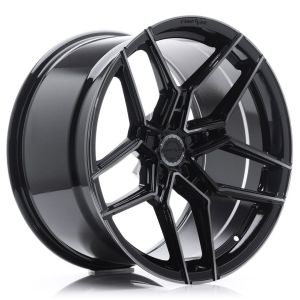 Concaver CVR5 Wheels 22 Inch 9.5J ET14-58 Custom PCD Performance Concave Flow Form Double Tinted Black