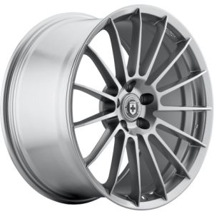 HRE Wheels FF15 Wheels 19 Inch 9.5J ET55 5x120.65 Liquid Silver