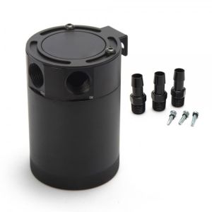 SK-Import Oil Catch Can Black Aluminum