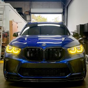 SK-Import Front Daytime Running Lights LED Yellow BMW X5,X6