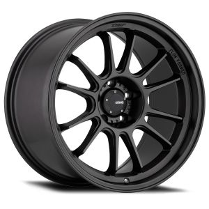 König Hypergram Wheels 18 Inch 9.5J ET55 5x114.3 Flat Black