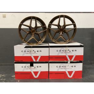 Concaver Wheels CVR2 2x 20x8.5 ET20 / 2x 20x10.5 ET26 5x120 Bronze