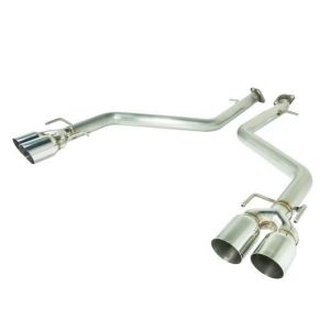 Remark Rear Muffler Polished 63.5mm Stainless Steel Lexus RC