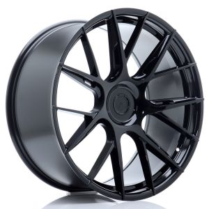 JR-Wheels JR42 Wheels 22 Inch 10.5J ET20-40 Custom PCD Flow Form Gloss Black