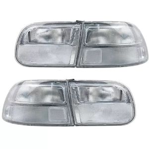 Sonar Tail Lights Clear Lens Honda Civic