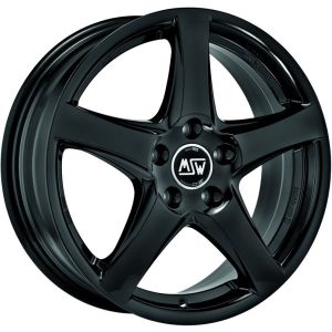 MSW MSW 78 Wheels 17 Inch 6.5J ET46 5x114.3 Gloss Black