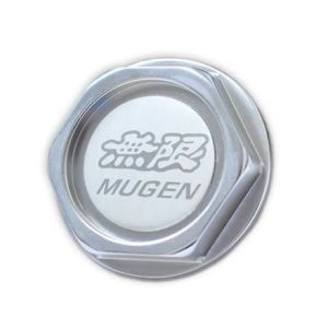 SK-Import Engine Oil Cap Mugen Style Silver Aluminium Honda Civic,CRX,Del Sol