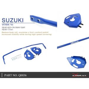 Hardrace Rear Sway Bar Suzuki Vitara,SX4