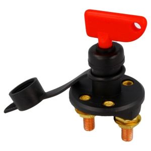 QSP Battery Switch Water Resistant Black Red