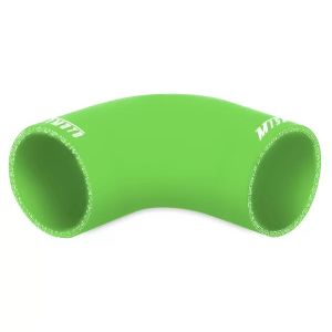 Mishimoto Coupler 90 Degrees SECOND CHANCE Green 76mm Silicone