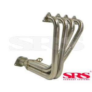 SRS Header 4-1 Stainless Steel Honda Civic,CRX,Del Sol