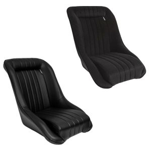 SK-Import Bucket Seat Classic Style Without Headrest Black