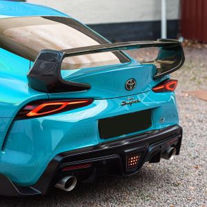 CarbonWorks Rear Spoiler ST Style Carbon Toyota Supra