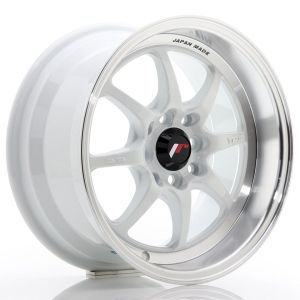JR-Wheels TFII Wheels 15 Inch 7.5J ET30 4x100,4x114.3 White