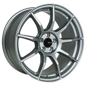 Enkei TS9 Wheels 17 Inch 8J ET45 5x112 Platinum Gray